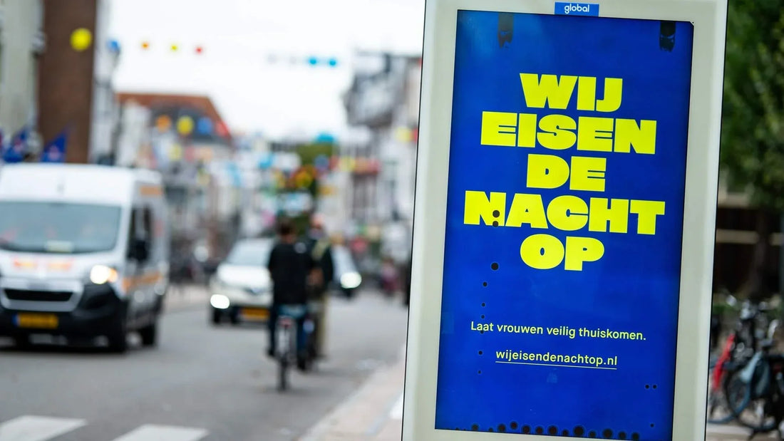 Twee derde van de vrouwen voelt zich onveilig in het donker.