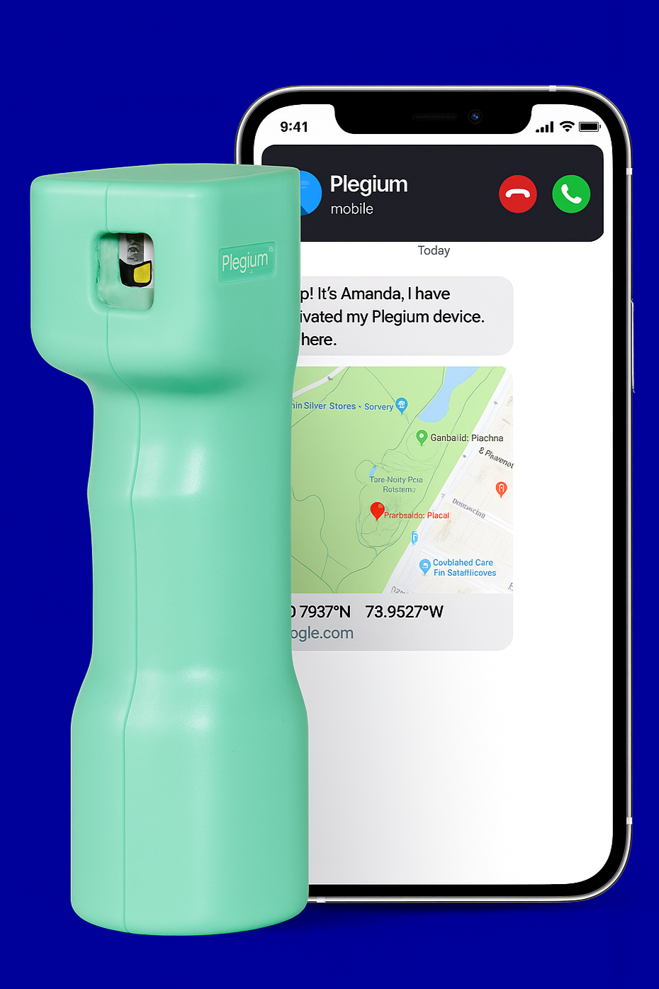 Smart Defence Spray SMS & GPS
